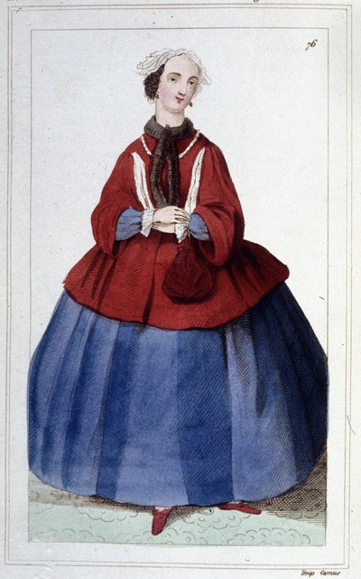 Retrato de Marguerite de LUSSAN, mujer de letras francesa (1682-1758). de Unknown artist