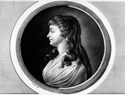 Retrato de Marie-Jeanne Phelippon, esposa de Roland de La Platiere, llamada 