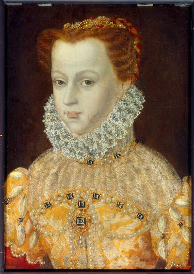 Retrato de María Estuardo (1542-1587) Reina de Francia y Escocia de Unknown artist