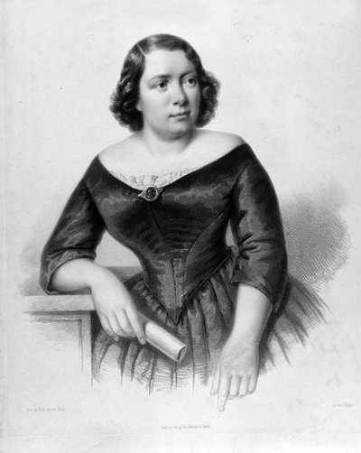 Retrato de Marietta Alboni (1826-1894), cantante contralto italiana. de Unknown artist