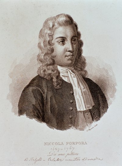 Retrato de Niccola Porpora de Unknown artist