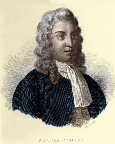 Retrato de Nicola Antonio Porpora, compositor italiano de Unknown artist