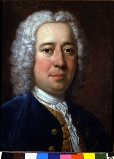 Retrato de Nicola Antonio Porpora, compositor italiano (1686-1768). Pintura anónima. Bolonia, Conservatorio de Música de Unknown artist