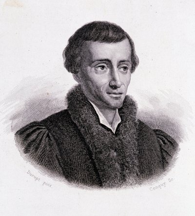 Retrato de Nicolás Copérnico (Nicolaus Copernicus) de Unknown artist