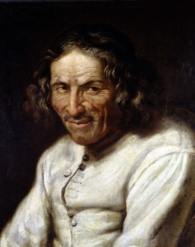 Retrato de Paul Scarron (1610 - 1660), Escritor - Óleo sobre lienzo, Museo de Tessee, Le Mans de Unknown artist