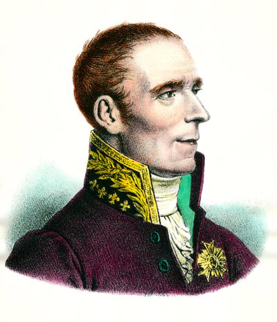 Retrato de Pierre Simon, Marqués de Laplace de Unknown artist