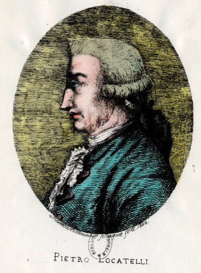 Retrato de Pietro Locatelli de Unknown artist