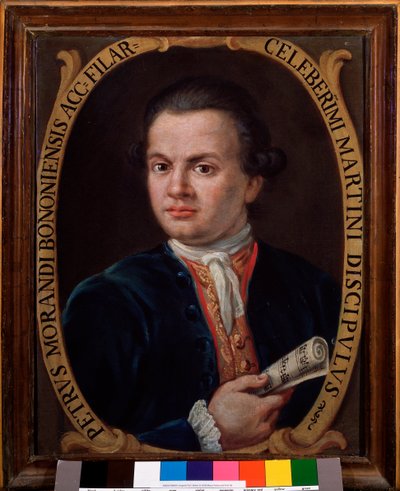 Retrato de Pietro Morandi, compositor italiano de Unknown artist