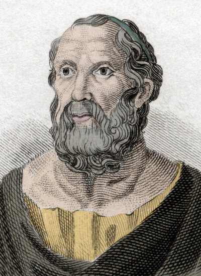 Retrato de Platón (428-348 a.C.), filósofo de la antigua Grecia. de Unknown artist