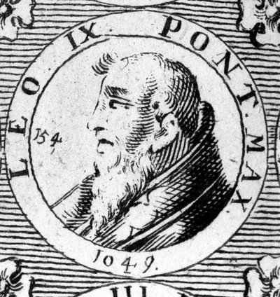 Retrato del Papa León IX (1002-1054) de Unknown artist