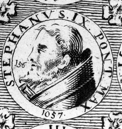 Retrato del Papa Esteban IX de Unknown artist