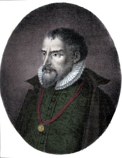 Retrato de Roland de Lassus (Orlandus o Orlando di Lasso, circa 1531-1594), compositor franco-flamenco de Unknown artist