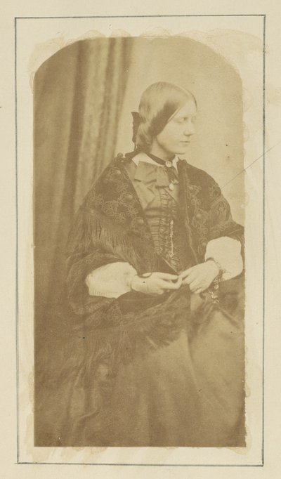 [Retrato de mujer Stuart] de Unknown artist