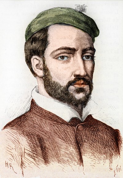 Retrato de Théodore Géricault, pintor francés (1791 - 1824) - en “L