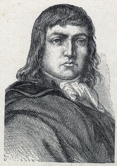 Retrato de Vincent de Tinteniac (Chevalier) (1764-1795) general chouan. de Unknown artist