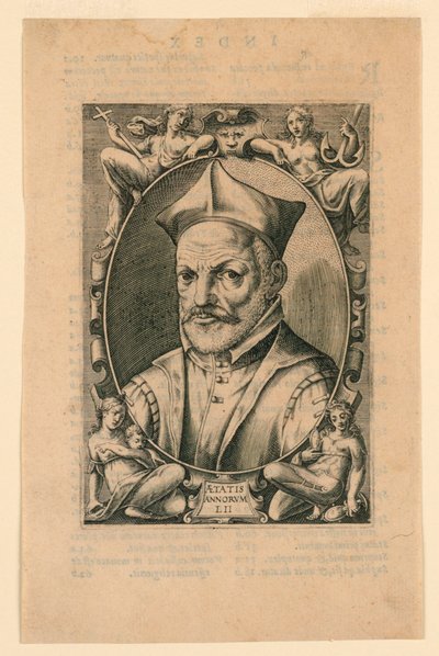 Retrato de un cardenal de Unknown artist