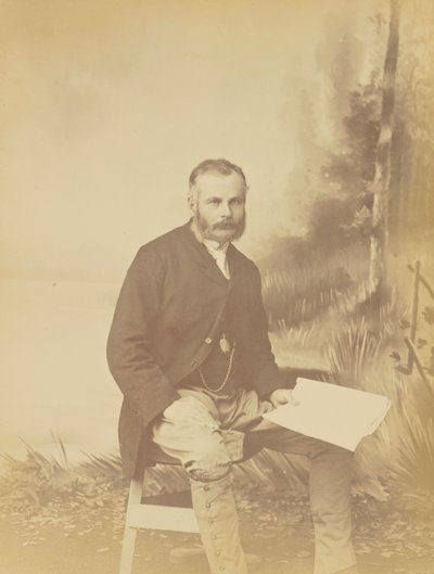 [Retrato de un hombre caucásico] de Unknown artist