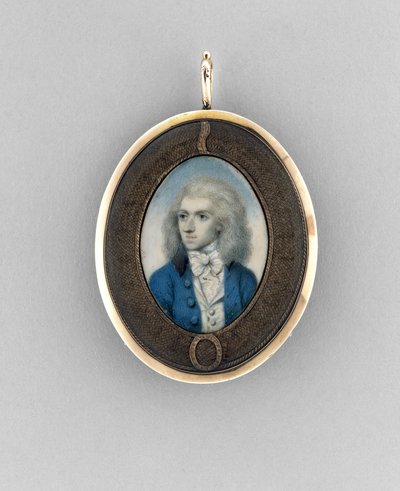 Retrato de un hombre, c.1790 de Unknown artist