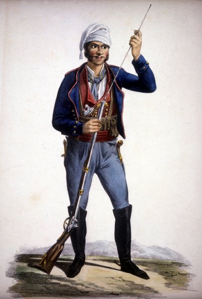 Retrato de un ladrón siciliano de Unknown artist