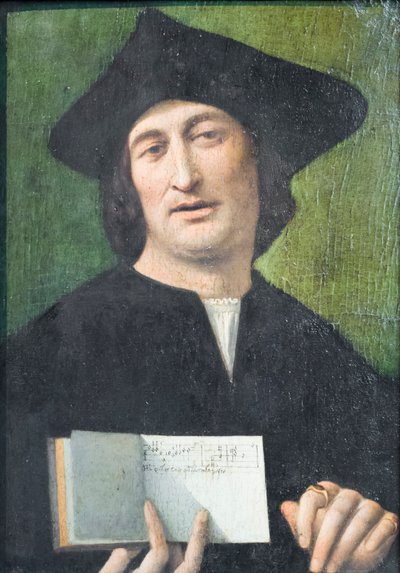 Retrato de una cantante de Unknown artist