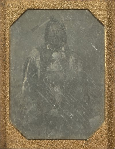 [Retrato de un indio americano] de Unknown artist