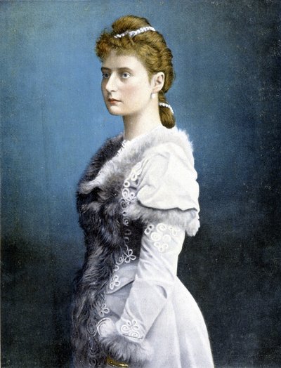 Retrato de una emperatriz de Rusia en el siglo XIX de Unknown artist