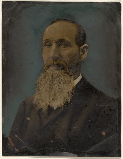 [Retrato de hombre barbudo] de Unknown artist