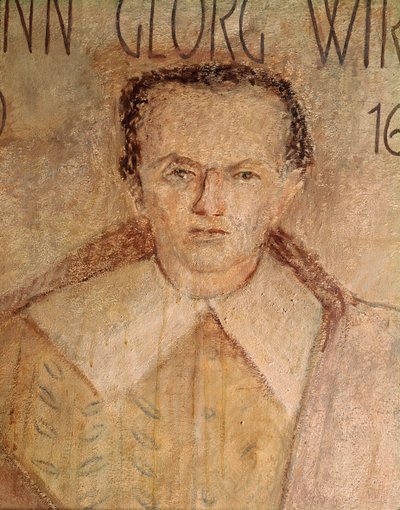 Retrato del médico alemán Jean-George Wirsung de Unknown artist