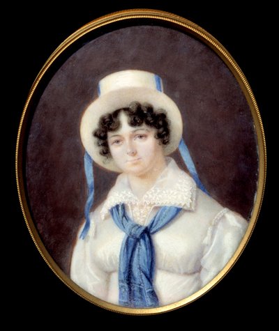 Retrato de la aventurera inglesa Sophie Dawes, Baronesa de Feucheres (1790-1840), en traje de caza de Unknown artist