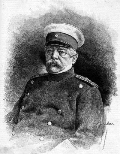 Retrato del Príncipe de Bismarck (1815-1898) de Unknown artist