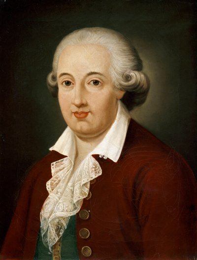 Retrato del compositor Domenico Cimarosa de Unknown artist