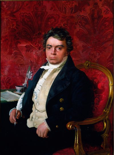 Retrato del compositor Ludwig van Beethoven de Unknown artist