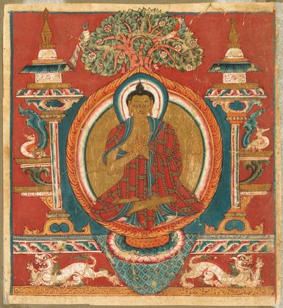 Preaching Sakyamuni de Unknown artist