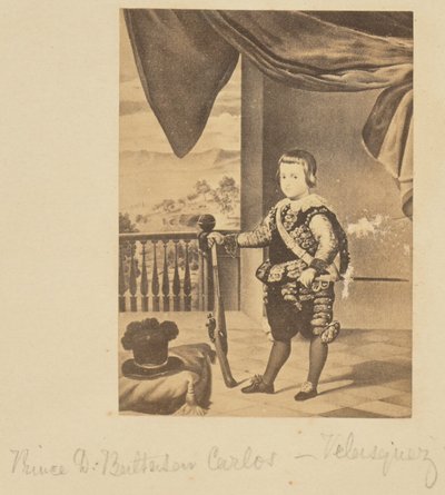 Príncipe D. Baltasar Carlos - Velásquez de Unknown artist