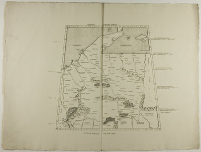 Cuarta Tabula Europa: Ptolemaeus Romae 1490 de Unknown artist