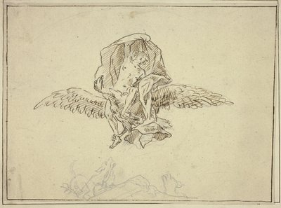 Violación de Ganímedes de Unknown artist