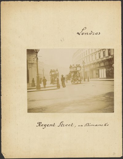 [Regent Street, Londres] de Unknown artist