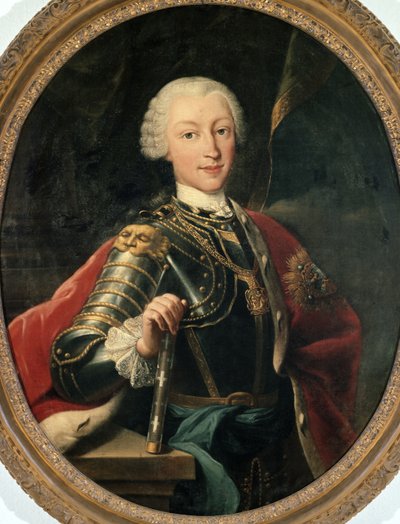 Retrato de Carlos Manuel III de Saboya, rey de Cerdeña (óleo sobre lienzo) de Unknown artist