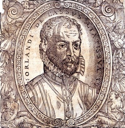 Roland de Lassus (Orlando di Lasso) 1532-1594 compositor franco-flamenco de Unknown artist
