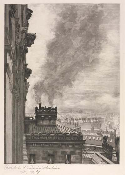 Azoteas del Edificio de Administración de Unknown artist
