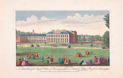 Palacio Real de Kensington en el siglo XVIII de Unknown artist