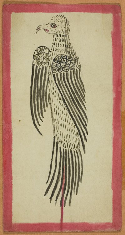 Animal sacrificado de un conjunto de cuatro cartas rituales (Tsakalis) de Unknown artist