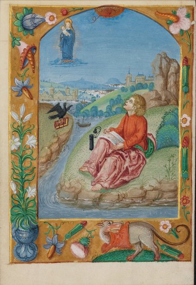 San Juan en Patmos de Unknown artist