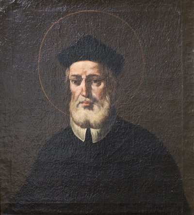 San Felipe Neri, artista desconocido, segunda mitad del siglo XVII (óleo sobre lienzo) de Unknown artist