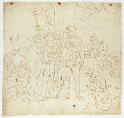 Escena de la historia romana de Unknown artist