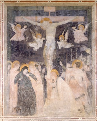 Escena de la Crucifixión, Abadía de Pomposa, Italia de Unknown artist