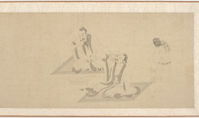 Escenas de la vida de Tao Yuanming (parte 1) de Unknown artist