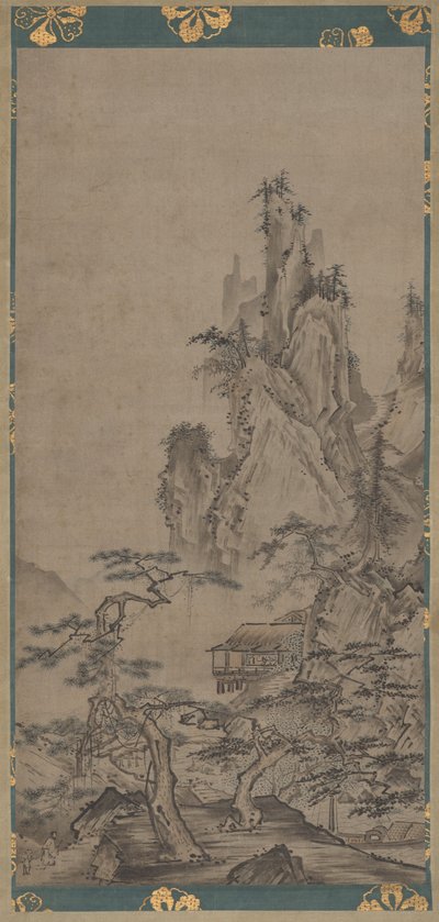 Visita de un becario de Unknown artist