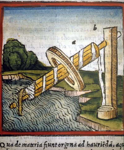 Tornillo de Arquímedes en 