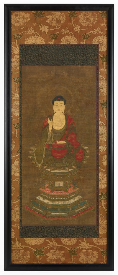 Shakyamuni predicando de Unknown artist